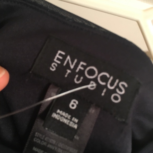 NWT Dress NWT Navy Blue Lace Moto - Picture 6 of 8